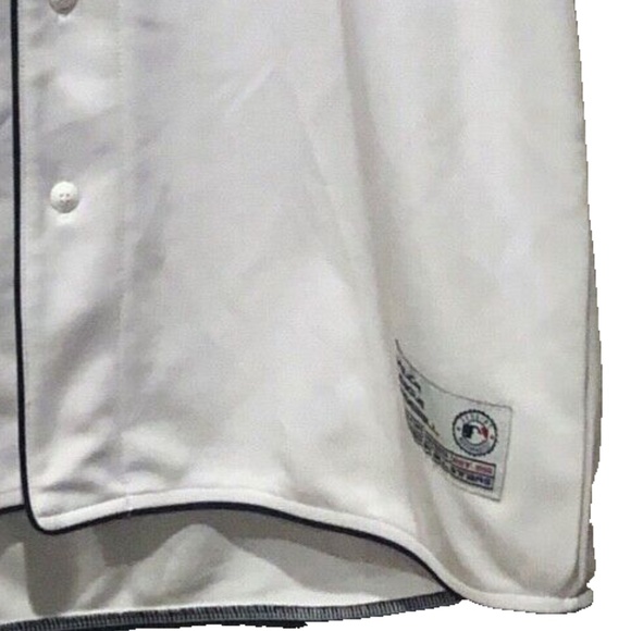 Men's Genuine Merchandise By True Fan MLB Angels Button Front Baseball Jersey L - Picture 8 of 9